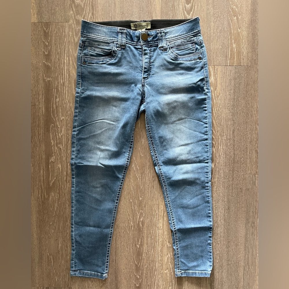 Democracy Ab Technology Ankle Cropped Jeans Sz 8